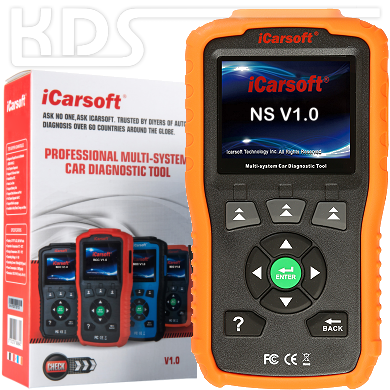 iCarsoft NS V1.0 für Nissan / Infiniti / Subaru - in ORANGE